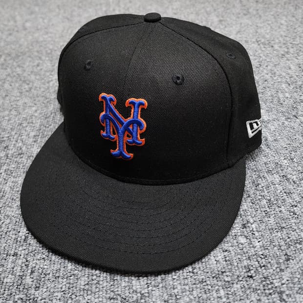 뉴에라 59FIFTY 뉴욕 메츠 어센틱 온필드 스냅백 모자 58.7