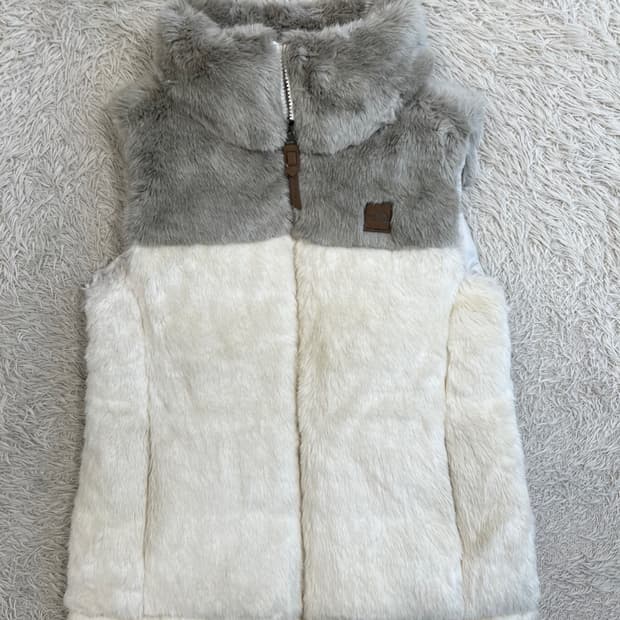 노스페이스 퍼다운 집업 조끼/#2609