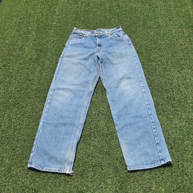 90's levi's 567 extra wide leg jeans