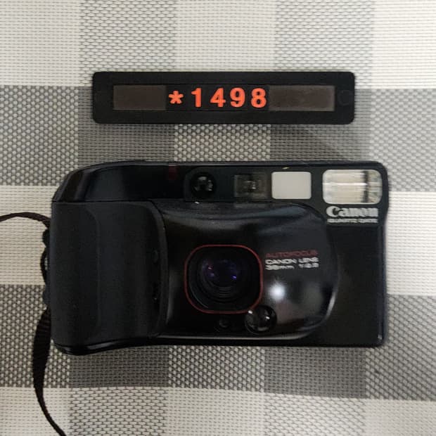 캐논 오토보이 3 데이터백 필름카메라