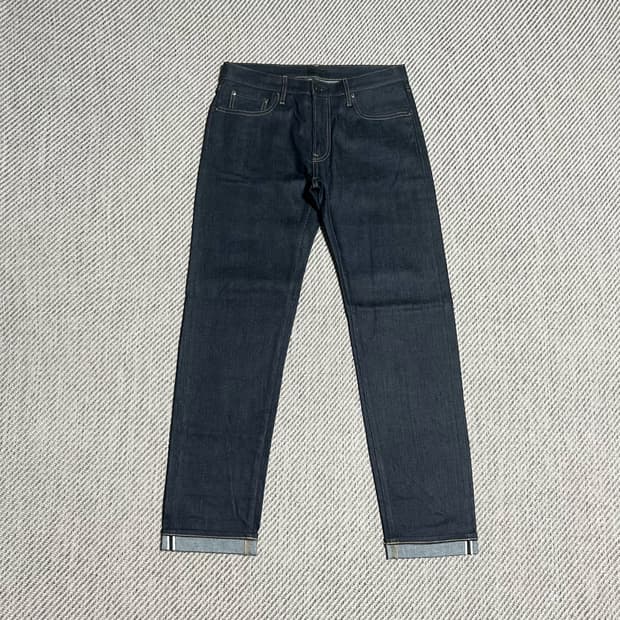 [34] Uniqlo 유니클로 셀비지 스트레치 슬림핏 데님팬츠