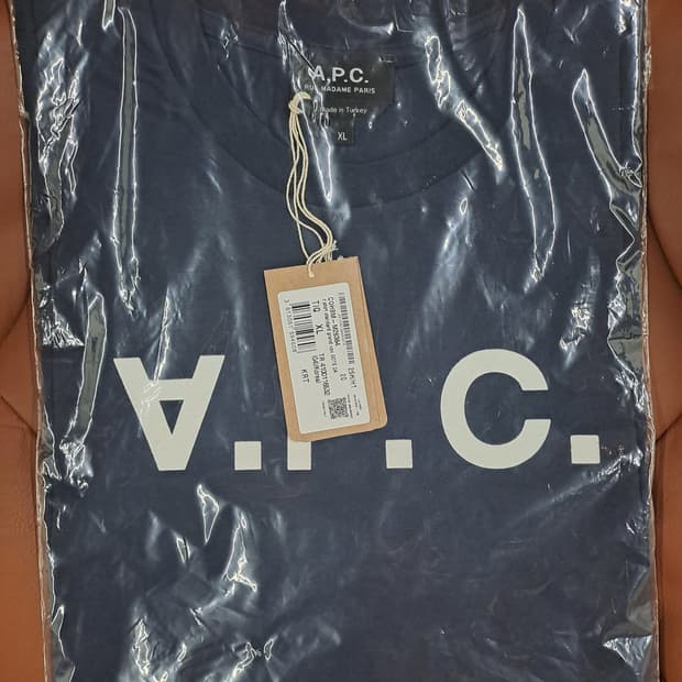 (새상품/정품)A.P.C vpc로고 반팔티