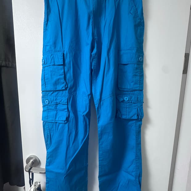 스모크 라이즈 멀티 포켓 카고 팬츠