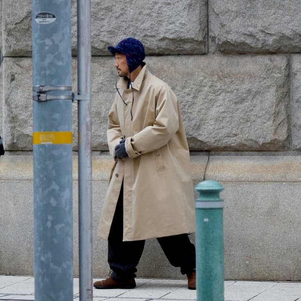 [L] 나나미카 고어텍스 발마칸 코트