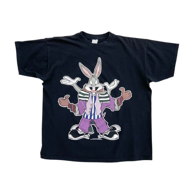 1994 워너브로스 벅스 버니 & 테즈 반팔 티셔츠