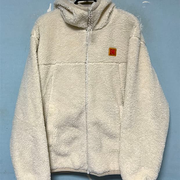 KODAK 코닥 에센셜 여자 뽀글이 후드점퍼 S 90 55