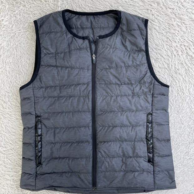 와이드앵글 구스다운 경량 패딩 조끼/#164