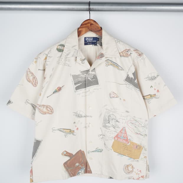 90's POLO by RALPH LAUREN fishing shirt