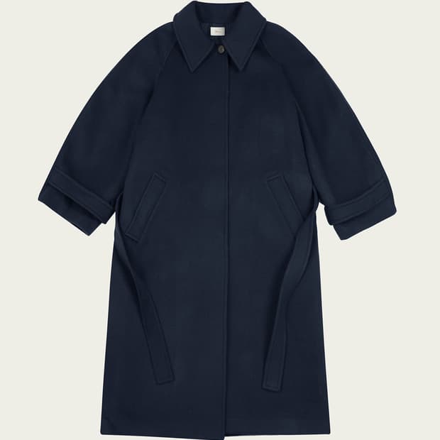 Ribbonbit 리본빛 Caben Coat - Navy