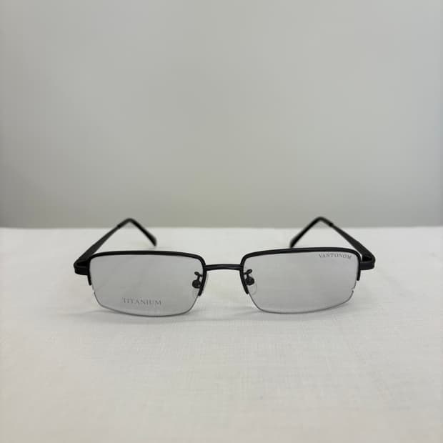 VASTONOM 그레이 티타늄 반무테