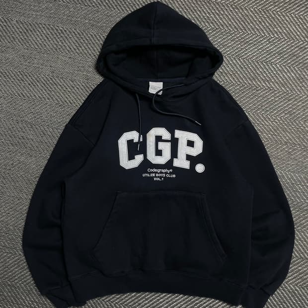 코드그라피 CGP 빅로고 스웻 후드 티셔츠o 5517