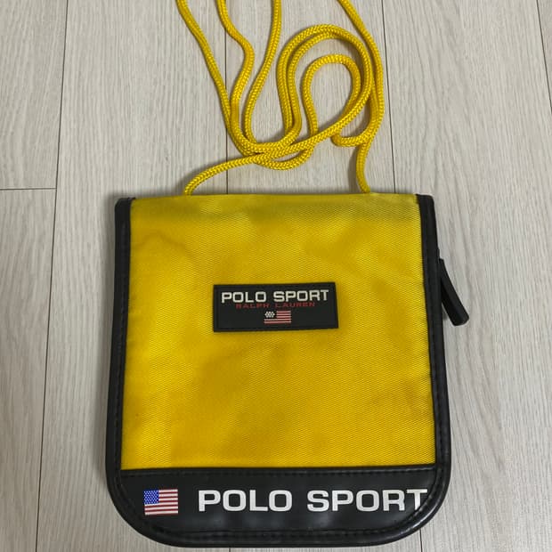 1993년 POLO SPORT SPELLOUT CDP BAG OG