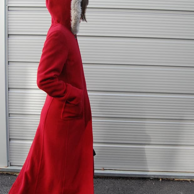 Peyton place fur hood coat