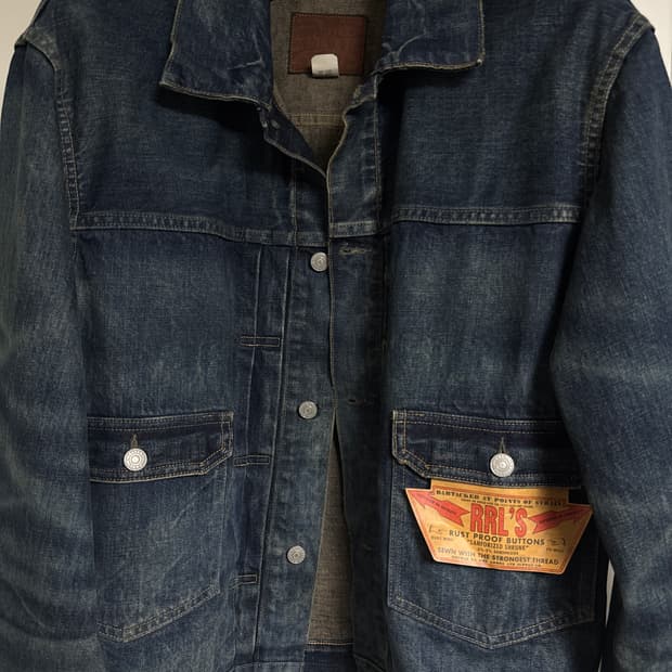 RRL 웨스트뷰 XL 트럭커 자켓 새상품