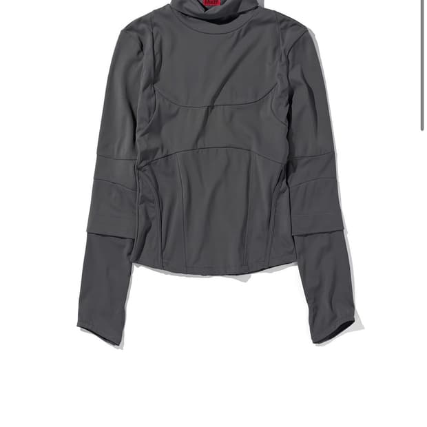 미스치프 컨투어 심 탑 그레이