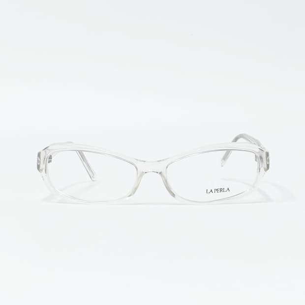 LA PERLA 클리어 뿔테 데드스탁 빈티지안경