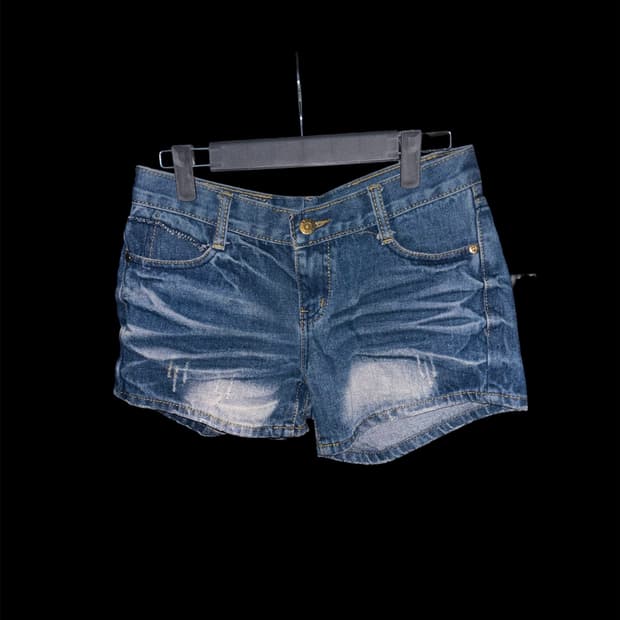 빈티지 y2k 데님 청반바지 핫팬츠