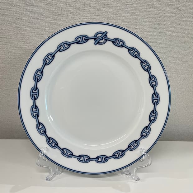에르메스 샹달 블루 플레이트 1P HERMES