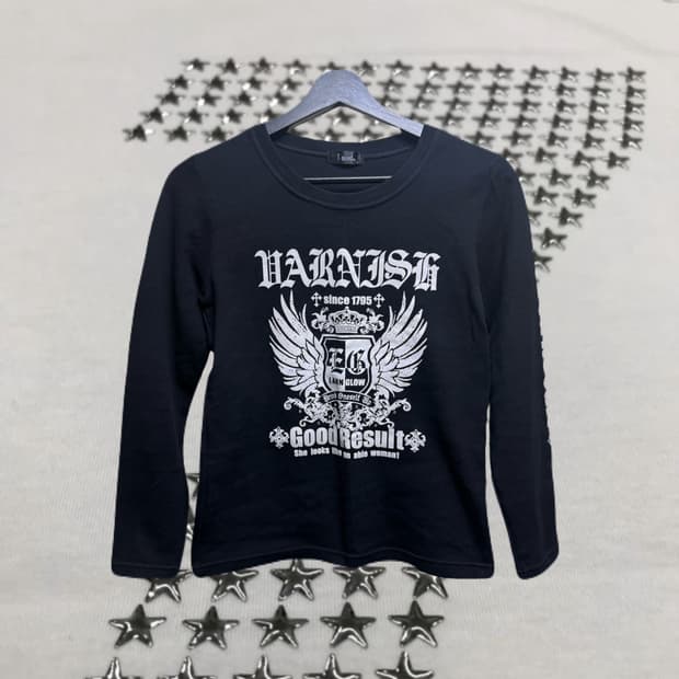 y2k 펑크 락시크 롱슬리브