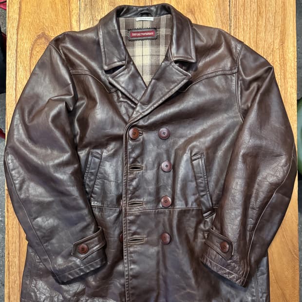 엠포리오 아르마니 호스레더 빈티지