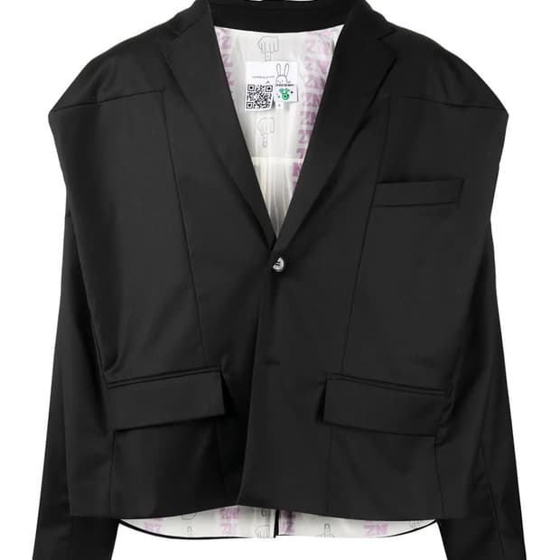 [M] NATASHA ZINKO 나타샤 징코 크롭 박스 자켓