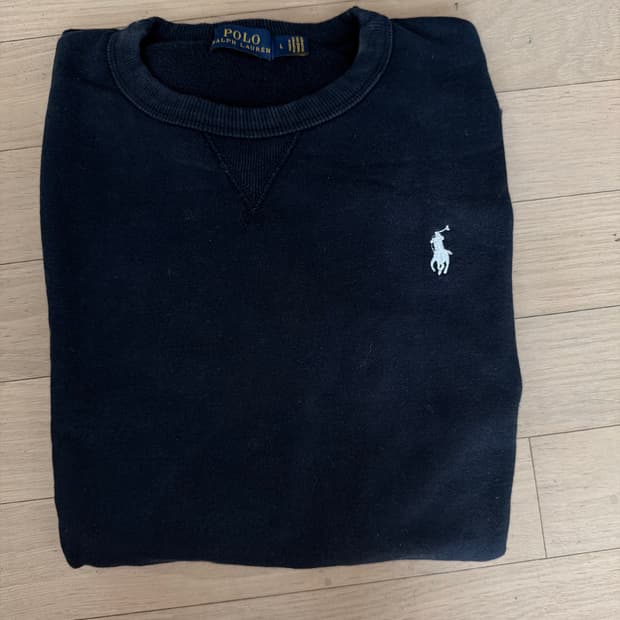 Polo 네이비 맨투맨 L