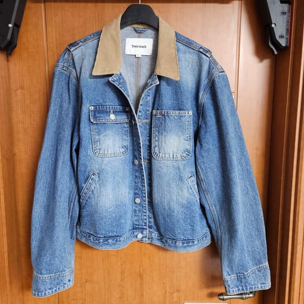 토니웩 카라 코듀로이 데님 자켓 XL