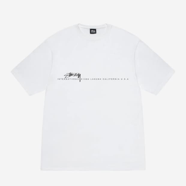 스투시 Stussy Smooth 80 T-Shirt White M