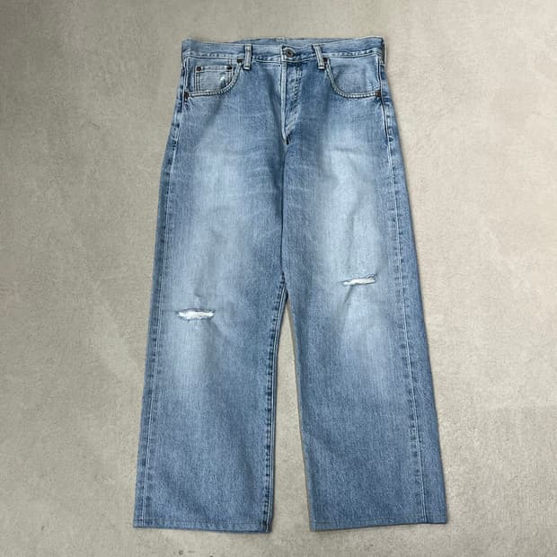 리바이스 701 빅E 데님팬츠 s09762