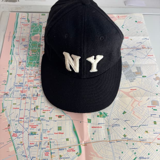 Ebbetsfield made in usa NY wool cap