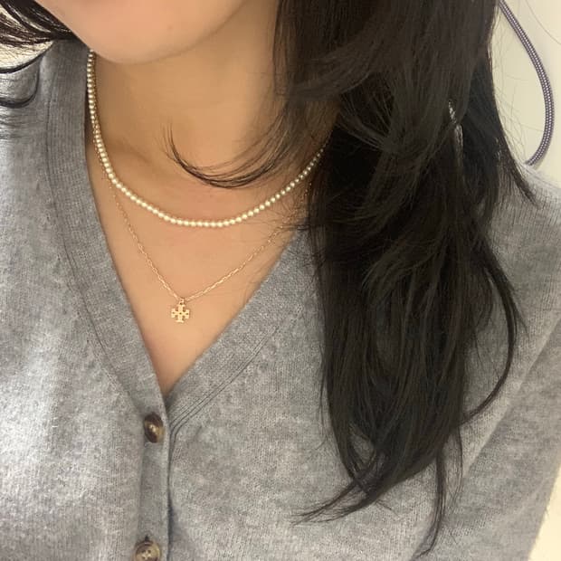 토리버치 키라 레이어드 목걸이 