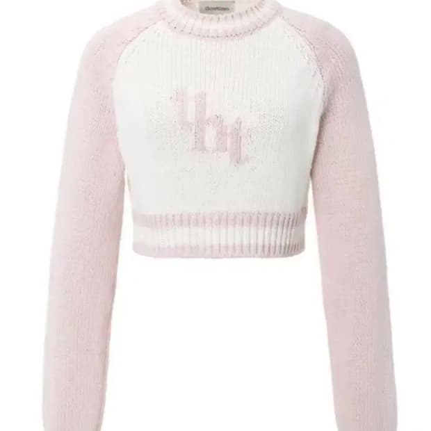 쓰리타임즈 자카드스웻셔츠미니 tht jacquard sweatshirt