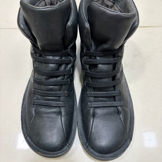 Camper 캠퍼 레더 부츠 스니커즈