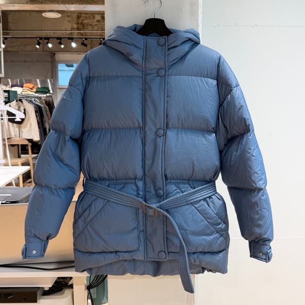 옌키 옌키 블루 코지 미쉐린 패딩 자켓