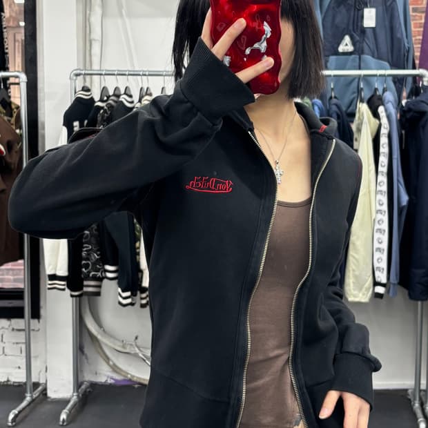 본더치 사이드 포켓 후드집업