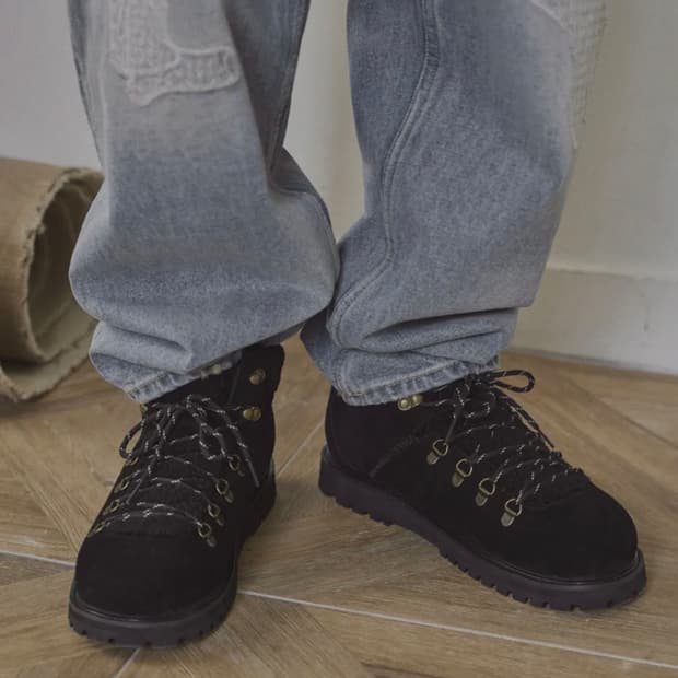 구함) 로맨틱무브 마운틴 윈터 부츠 블랙 스웨이드