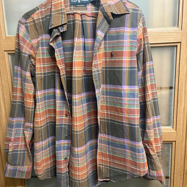 폴로 체크 셔츠