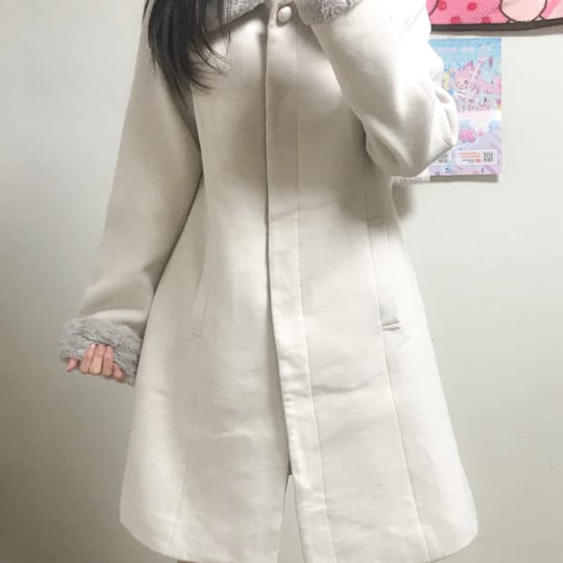 빈티지 이시하라사토미 퍼 코트 달천깔 히메갸루 로걀 라떼 공겜여주 모리걸