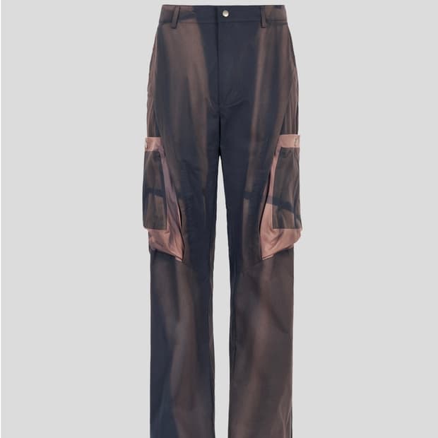 지용킴 24ss draped pocket trousers (네이비)