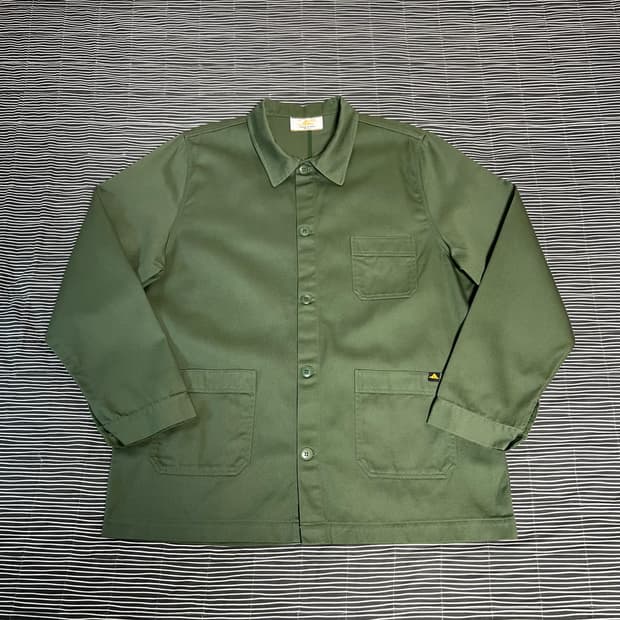 르몽생미셸 코튼트윌 프렌치 워크자켓 카키 XL(50)