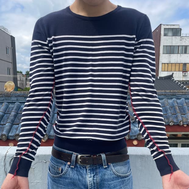 M) 준야와타나베 니트 롱슬리브