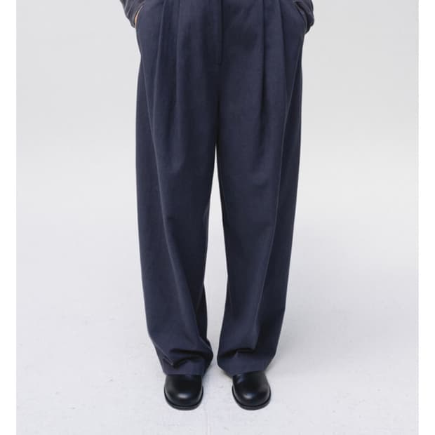 MOIA stitched wide pants (S)