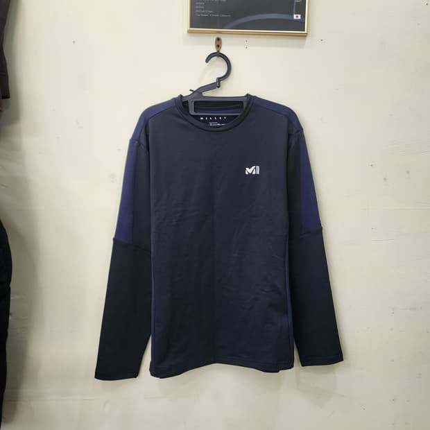 밀레 남성 PH 기모 긴팔 티셔츠 새제품