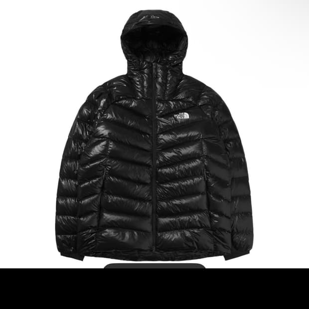 노스페이스 써밋 마테호른 RDS 다운 자켓 블랙