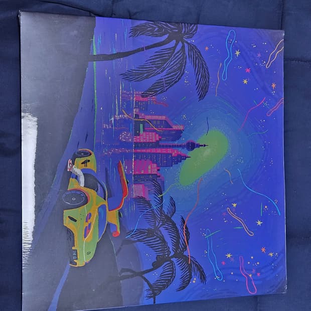 더콰이엇LP glow forever 블랙반