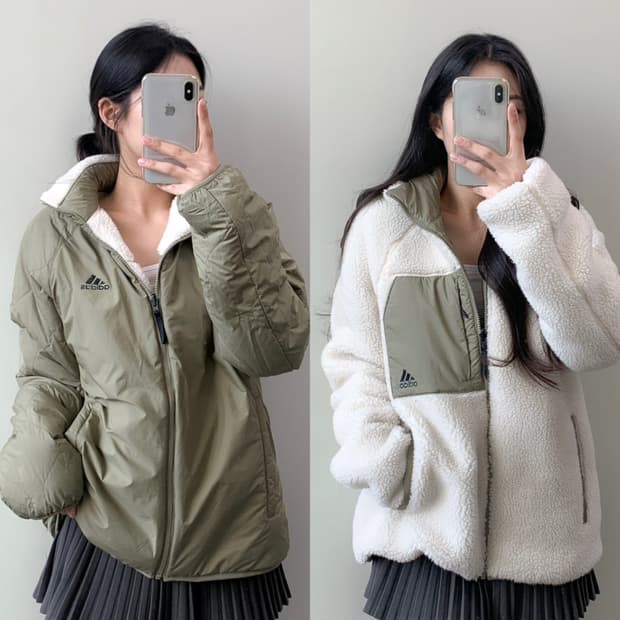 아디다스 양면 점퍼