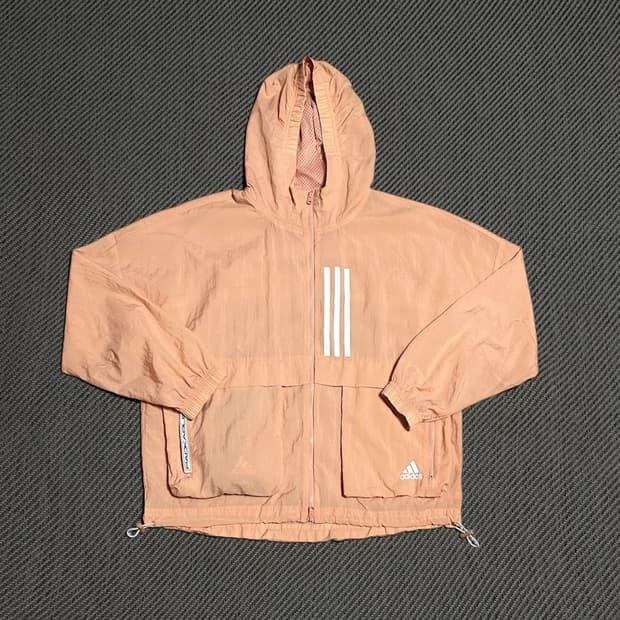 [S] adidas 아디다스 우먼즈 런닝 폴리 바람막이 자켓