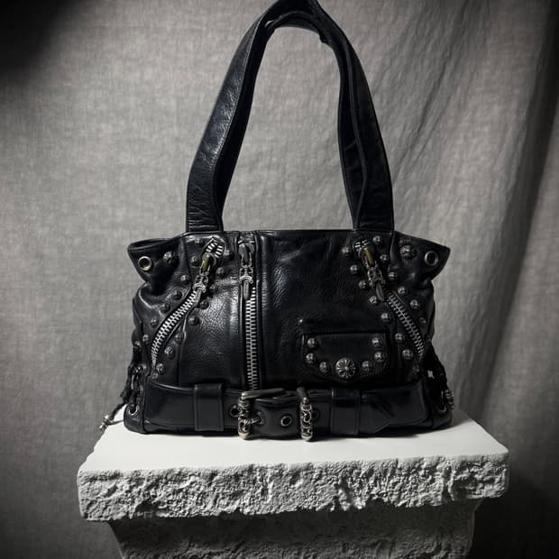 크롬하츠 JJ Dean 레더 백