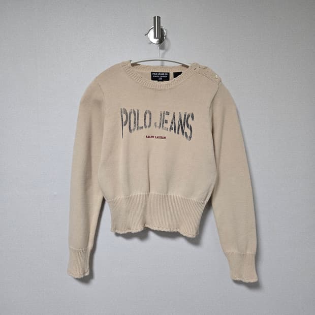 폴로랄프로렌 진스 코튼 니트 / 여성 니트/ 여자 니트 