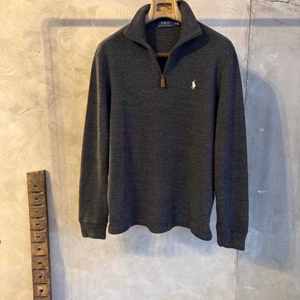 포로 짚업 스웻 남성 100